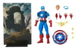 HASBRO MARVEL LEGENDS 20TH ANNIVERSARY SERIES 1 CAPTAIN AMERICA – 15 CM -Character Model x hasf3439 n