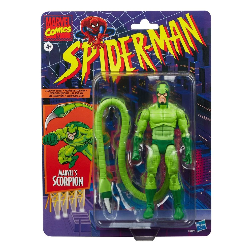 HASBRO SPIDER-MAN MARVEL LEGENDS RETRO: MARVEL’S SCORPION – 15 CM 1 HASBRO SPIDER-MAN MARVEL LEGENDS RETRO: MARVEL’S SCORPION – 15 CM