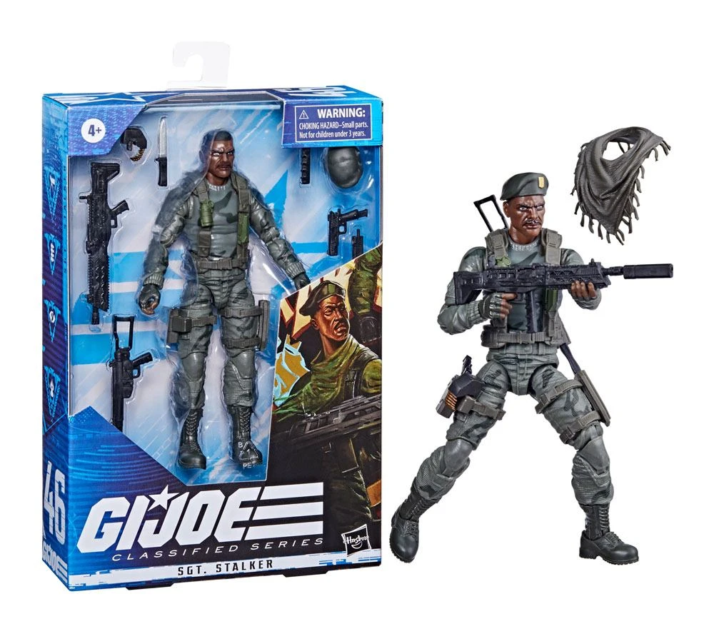 HASBRO G.I. JOE CLASSIFIED SERIES 2023 SGT. STALKER – 15 CM 1 HASBRO G.I. JOE CLASSIFIED SERIES 2023 SGT. STALKER – 15 CM
