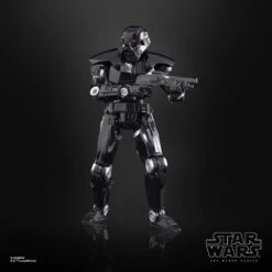 [DISPONIBLE] HASBRO STAR WARS THE MANDALORIAN BLACK SERIES DELUXE DARK TROOPER – 15 CM -Character Model x hasf4066 h
