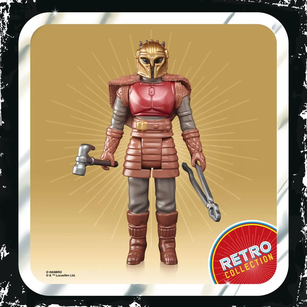 HASBRO STAR WARS THE MANDALORIAN VINTAGE COLLECTION RETRO 2022 THE ARMORER – 10 CM 2 HASBRO STAR WARS THE MANDALORIAN VINTAGE COLLECTION RETRO 2022 THE ARMORER – 10 CM - Image 2