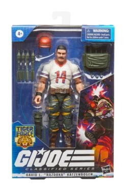 [PRE-ORDER ABRIL 2023] HASBRO G.I. JOE CLASSIFIED SERIES 2023 TIGER FORCE: DAVID L. BAZOOKA KATZENBOGEN – 15 CM