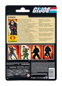 HASBRO G.IJOE CLASSIFIED SERIES RETRO CARD BARONESS – 15 CM 8 HASBRO G.IJOE CLASSIFIED SERIES RETRO CARD BARONESS – 15 CM -Character Model x hasf4762 f
