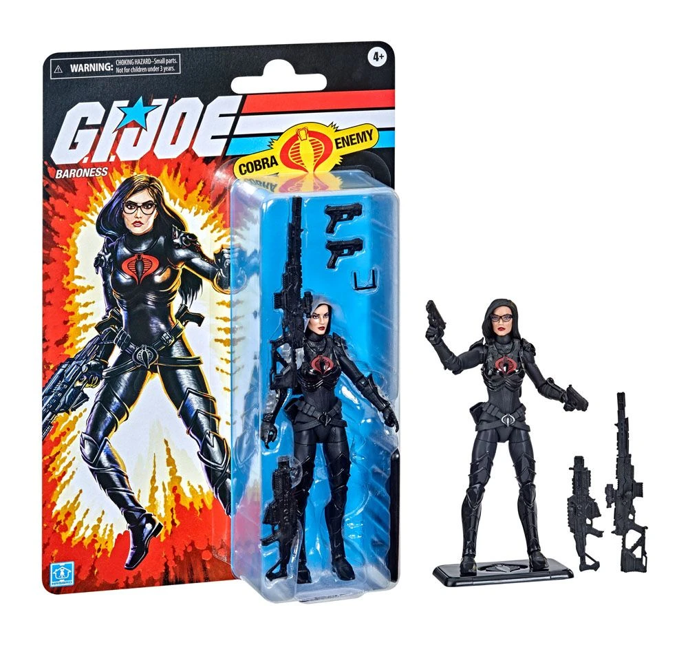 HASBRO G.IJOE CLASSIFIED SERIES RETRO CARD BARONESS – 15 CM 1 HASBRO G.IJOE CLASSIFIED SERIES RETRO CARD BARONESS – 15 CM