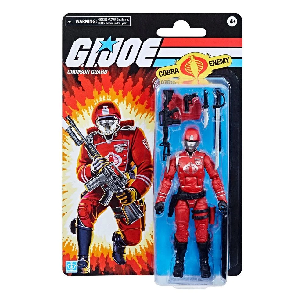 HASBRO G.I.JOE CLASSIFIED SERIES RETRO CARD CRIMSON GUARD – 15 CM 1 HASBRO G.I.JOE CLASSIFIED SERIES RETRO CARD CRIMSON GUARD – 15 CM
