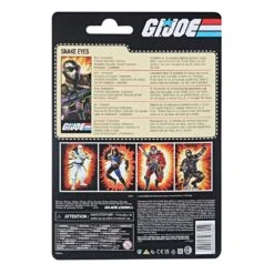 [PRE-ORDER DICIEMBRE 2022] HASBRO G.I.JOE CLASSIFIED SERIES RETRO CARD SNAKE EYES – 15 CM -Character Model x hasf4771 a