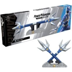 HASBRO 1/1 POWER RANGERS LIGHTNING COLLECTION BLUE RANGER LANZA DE PODER DELUXE