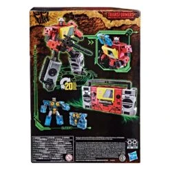 HASBRO TRANSFORMERS GEN. WFC: KINGDOM VOYAGER CLASS AUTOBOT BLASTER & EJECT – 18 CM -Character Model x hasf5680 a