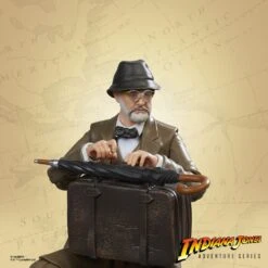 [PRE-ORDER DICIEMBRE 2023] HASBRO INDIANA JONES ADVENTURE SERIES: HENRY JONES SR. (LA ULTIMA CRUZADA) – 15 CM -Character Model x hasf6072 f