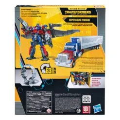 HASBRO TRANSFORMERS: EL LADO OSCURO DE LA LUNA BUZZWORTHY BUMBLEBEE STUDIO SERIES OPTIMUS PRIME – 22 CM -Character Model x hasf7124 a