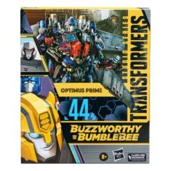 HASBRO TRANSFORMERS: EL LADO OSCURO DE LA LUNA BUZZWORTHY BUMBLEBEE STUDIO SERIES OPTIMUS PRIME – 22 CM -Character Model x hasf7124 e