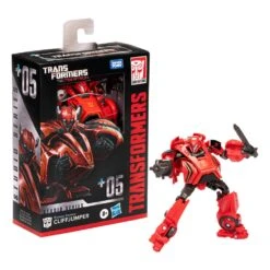 HASBRO TRANSFORMERS GENERATIONS STUDIO SERIES DELUXE CLASS GAMER EDITION 05 CLIFFJUMPER – 11 CM -Character Model x hasf7238 b