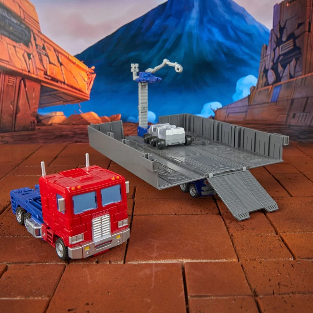 HASBRO THE TRANSFORMERS: THE MOVIE GENERATIONS STUDIOS SERIES 86 COMMANDER CLASS OPTIMUS PRIME – 18 CM 2 HASBRO THE TRANSFORMERS: THE MOVIE GENERATIONS STUDIOS SERIES 86 COMMANDER CLASS OPTIMUS PRIME – 18 CM - Image 2