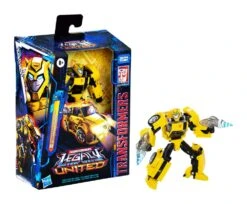 [PRE-ORDER MARZO 2024] HASBRO TRANSFORMERS GENERATIONS LEGACY UNITED DELUXE CLASS ANIMATED UNIVERSE BUMBLEBEE – 14 CM -Character Model x hasf8524 n