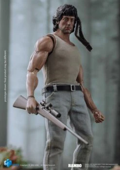 [PRE-ORDER ENERO 2024] HIYA 1/12 ACORRALADO EXQUISITE SUPER JOHN RAMBO – 16 CM -Character Model x hiyaesr0097 k