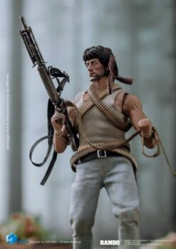 [PRE-ORDER ENERO 2024] HIYA 1/12 ACORRALADO EXQUISITE SUPER JOHN RAMBO – 16 CM -Character Model x hiyaesr0097 o