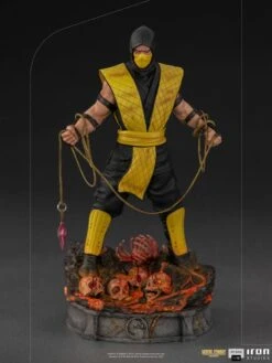 [PRE-ORDER ABRIL 2022] IRON STUDIOS 1/10 MORTAL KOMBAT ART SCALE SCORPION – 22 CM