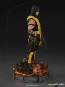[PRE-ORDER ABRIL 2022] IRON STUDIOS 1/10 MORTAL KOMBAT ART SCALE SCORPION – 22 CM -Character Model x is12773 b