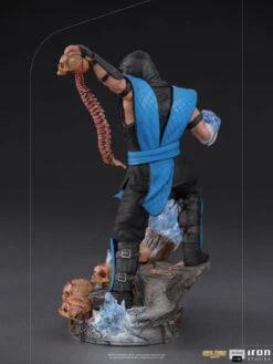 [PRE-ORDER ABRIL 2022] IRON STUDIOS 1/10 MORTAL KOMBAT ART SCALE SUB-ZERO – 23 CM -Character Model x is12774 d