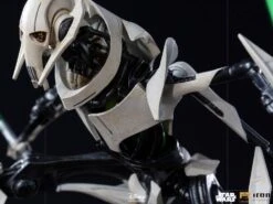 [PRE-ORDER ABRIL 2022] IRON STUDIOS 1/10 STAR WARS DELUXE BDS ART SCALE GENERAL GRIEVOUS – 33 CM -Character Model x is12783 e