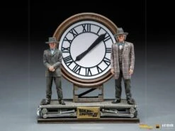 [PRE-ORDER JULIO 2022] IRON STUDIOS 1/10 BACK TO THE FUTURE III DELUXE ART SCALE MARTY & DOC AT THE CLOCK – 30 CM