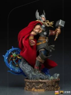 [PRE-ORDER AGOSTO 2022] IRON STUDIOS 1/10 MARVEL COMICS DELUXE ART SCALE THOR UNLEASHED – 28 CM -Character Model x is12841 c