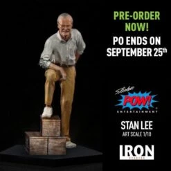 [PRE-ORDER AGOSTO 2021] IRON STUDIOS 1/10 MARVEL ART SCALE STAN LEE REGULAR VERSION