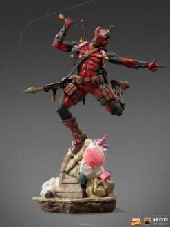 [PRE-ORDER JULIO 2021] IRON STUDIOS MARVEL COMICS 1/10 BDS DELUXE ART SCALE DEADPOOL – 24 CM -Character Model x is13429 h