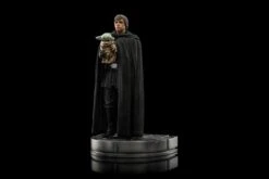 [PRE-ORDER FEBRERO 2023] IRON STUDIOS STAR WARS THE MANDALORIAN 1/10 ART SCALE LUKE SKYWALKER & GROGU – 21 CM -Character Model x is95036 d