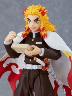 [PRE-ORDER DICIEMBRE 2022] MAX FACTORY DEMON SLAYER: KIMETSU NO YAIBA FIGMA: KYOJURO RENGOKU – 15 CM -Character Model x mafc06803 f