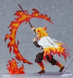 [PRE-ORDER DICIEMBRE 2022] MAX FACTORY DEMON SLAYER: KIMETSU NO YAIBA FIGMA: KYOJURO RENGOKU – 15 CM -Character Model x mafc06803 h