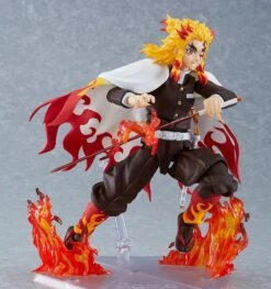 [PRE-ORDER DICIEMBRE 2022] MAX FACTORY DEMON SLAYER: KIMETSU NO YAIBA FIGMA: KYOJURO RENGOKU – 15 CM -Character Model x mafc06803 i