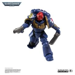 McFARLANE TOYS WARHAMMER 40K ULTRAMARINES PRIMARIS ASSAULT INTERCESSOR – 18 CM -Character Model x mcf10912 2 d