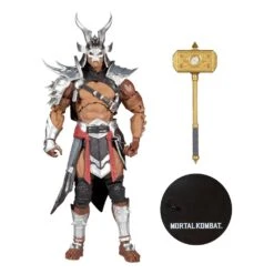 McFARLANE TOYS MORTAL KOMBAT SHAO KAHN (PLATINUM KAHN) – 18 CM -Character Model x mcf11048 f