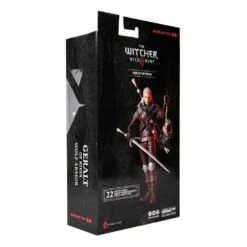 MCFARLANE TOYS THE WITCHER WILD HUNT : GERALT OF RIVIA (WOLF ARMOR) – 18 CM -Character Model x mcf13406 i