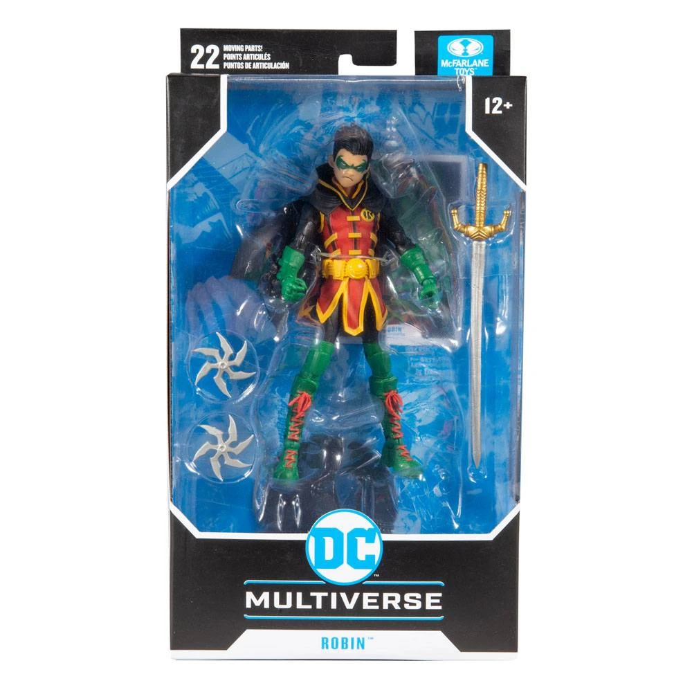 MCFARLANE TOYS DC MULTIVERSE DAMIAN WAYNE: AS ROBIN – 18 CM 2 MCFARLANE TOYS DC MULTIVERSE DAMIAN WAYNE: AS ROBIN – 18 CM - Image 2