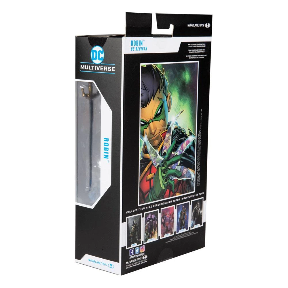 MCFARLANE TOYS DC MULTIVERSE DAMIAN WAYNE: AS ROBIN – 18 CM 5 MCFARLANE TOYS DC MULTIVERSE DAMIAN WAYNE: AS ROBIN – 18 CM - Image 5