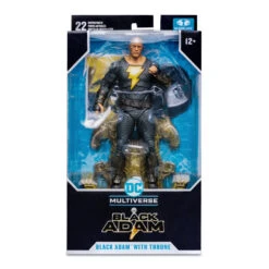 McFARLANE TOYS DC BLACK ADAM MOVIE BLACK ADAM WITH THRONE – 18 CM -Character Model x mcf15264 g