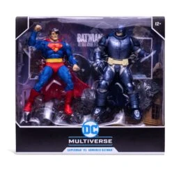 [DISPONIBLE] McFARLANE TOYS DC COLLECTOR MULTIPACK SUPERMAN VS ARMORED BATMAN – 18 CM