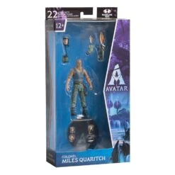 [PRE-ORDER NOVIEMBRE 2022] McFARLANE TOYS AVATAR COLONEL MILES QUARITCH – 18 CM -Character Model x mcf16303 k