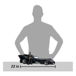 McFARLANE DC MULTIVERSE GOLD LABEL SERIES BATMAN 1989 & BATMOBILE – 18/56 CM -Character Model x mcf17091 l