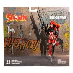 McFARLANE TOYS SPAWN: SHE-SPAWN – 18 CM -Character Model x mcf90163 g