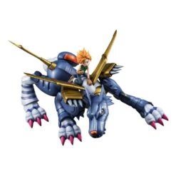 [PRE-ORDER AGOSTO 2021] MEGAHOUSE DIGIMON ADVENTURE G.E.M METAL GARURUMON & ISHIDA – 25 CM -Character Model x meho830365 c