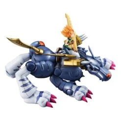 [PRE-ORDER AGOSTO 2021] MEGAHOUSE DIGIMON ADVENTURE G.E.M METAL GARURUMON & ISHIDA – 25 CM -Character Model x meho830365 f