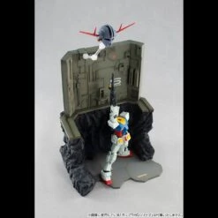 [PRE-ORDER AGOSTO 2022] MEGAHOUSE MOBILE SUIT GUNDAM DIORAMA REALISTIC MODEL SERIES G STRUCTURE GS03 THE LAST SHOOTING -Character Model x meho832338 c