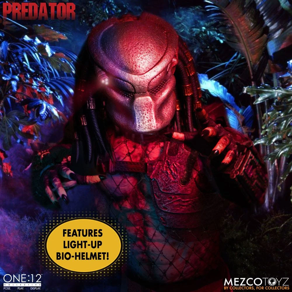 MEZCO TOYZ ONE: 12 PREDATOR DELUXE EDITION – 20 CM 9 MEZCO TOYZ ONE: 12 PREDATOR DELUXE EDITION – 20 CM - Image 9