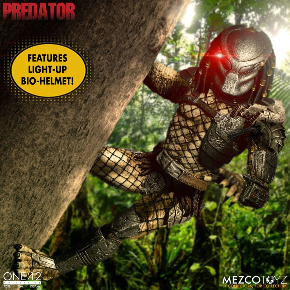 MEZCO TOYZ ONE: 12 PREDATOR DELUXE EDITION – 20 CM 2 MEZCO TOYZ ONE: 12 PREDATOR DELUXE EDITION – 20 CM - Image 2