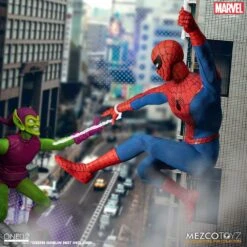[PRE-ORDER MAYO 2023] MEZCO MARVEL UNIVERSE THE ONE:12 COLLECTIVE THE AMAZING SPIDER-MAN DELUXE EDITION – 16 CM -Character Model x mez76295 f