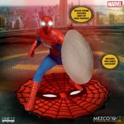 [PRE-ORDER MAYO 2023] MEZCO MARVEL UNIVERSE THE ONE:12 COLLECTIVE THE AMAZING SPIDER-MAN DELUXE EDITION – 16 CM -Character Model x mez76295 g