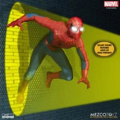 [PRE-ORDER MAYO 2023] MEZCO MARVEL UNIVERSE THE ONE:12 COLLECTIVE THE AMAZING SPIDER-MAN DELUXE EDITION – 16 CM -Character Model x mez76295 j